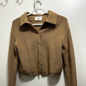 Wilfred Nasim Sweater in camel size S